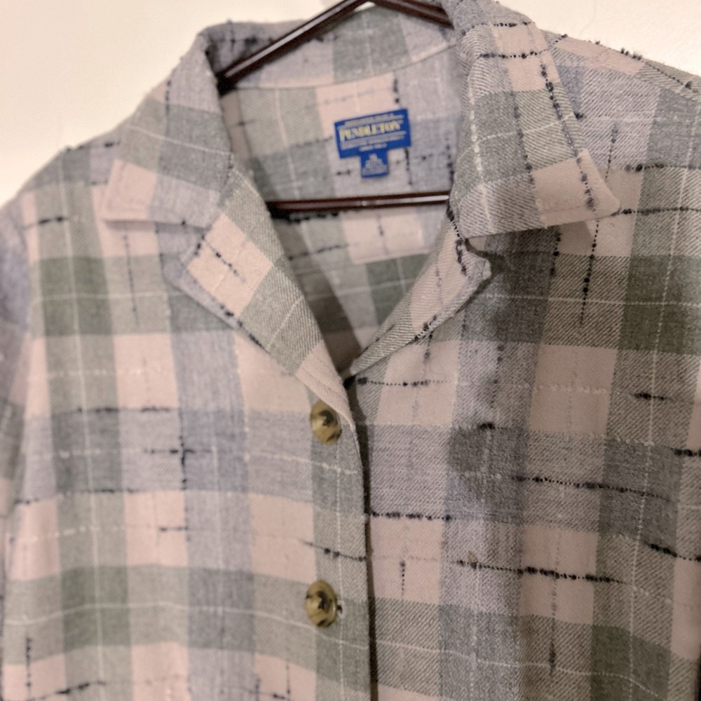 Pendleton Plaid Wool Blazer/Jacket - image 3